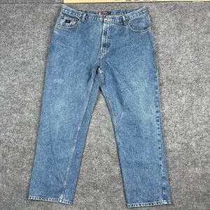 Chaps Ralph Lauren Jeans Mens Size 40x30 Blue Classic Straight Denim Casual